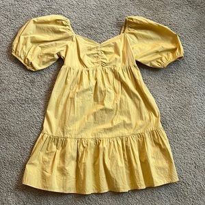Yellow Billabong dress, size Medium, Worn once, perfect condition